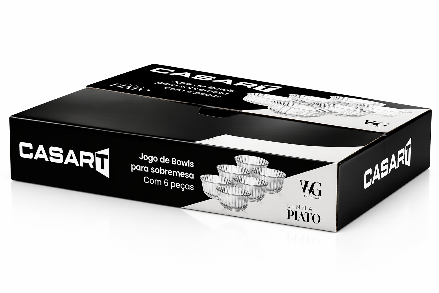Bowl para Sobremesa Piato 270ml - 6 unidades